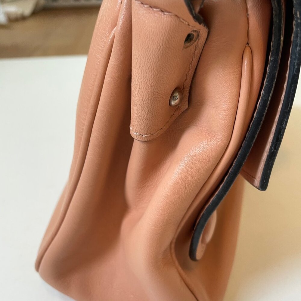 Rare Vintage Marc Jacobs Blush Pink Leather Bag w/ Silver Hardware - Picture 12 of 12
